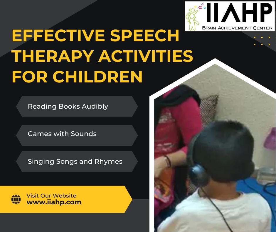 Effective Speech Therapy